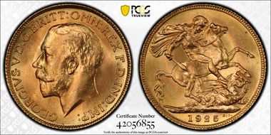 1925 Sov S-3996 MS66