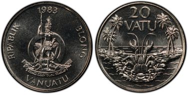 1983 20 Vatu MS68