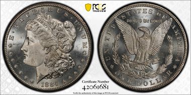 1884-CC $1 MS65