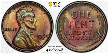 1948-D 1C MS65BN