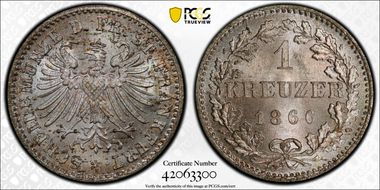 1866 Kreuzer MS67