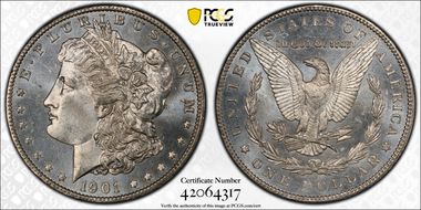 1901-O $1 MS66