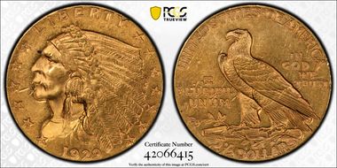 1929 $2.50 MS63