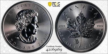 2019 $5 ML Fabulous 15 Ag SP67