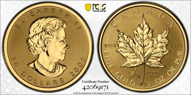 2005 $10 ML Liberation - Tulip SP69