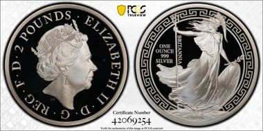 2018 £2 S-BF22 Britannia Oriental Border PR69DCAM