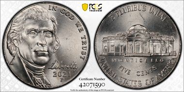 2021-P 5C Early Find MS66FS