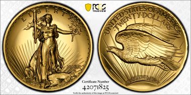 2009 $20 Ultra High Relief MS70PL
