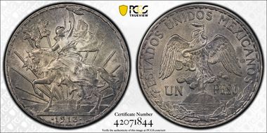 1913/2 Peso KM-453 Schein-D1 N1