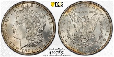 1897 $1 MS66