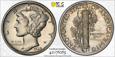 1939 10C PR66