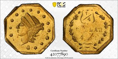 1868 G25C BG-747 MS63