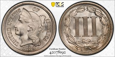 1889 3CN MS67+