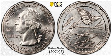 2020-W 25C Tallgrass Prairie NP V75 MS64