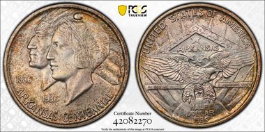 1935 50C Arkansas MS66