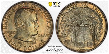 1922 50C Grant, with Star MS64