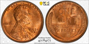 1931-S 1C MS65+ RD