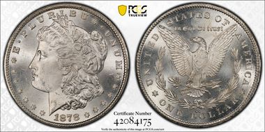 1878-CC $1 MS64+ 