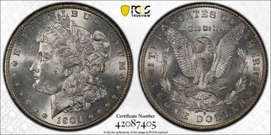 1901-S $1 MS62