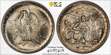 1936-D 50C Texas MS66