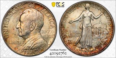 1936 50C Lynchburg MS66