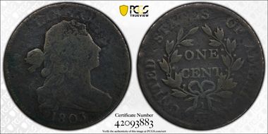 1803 1C Small Date, Small Fraction N1BN