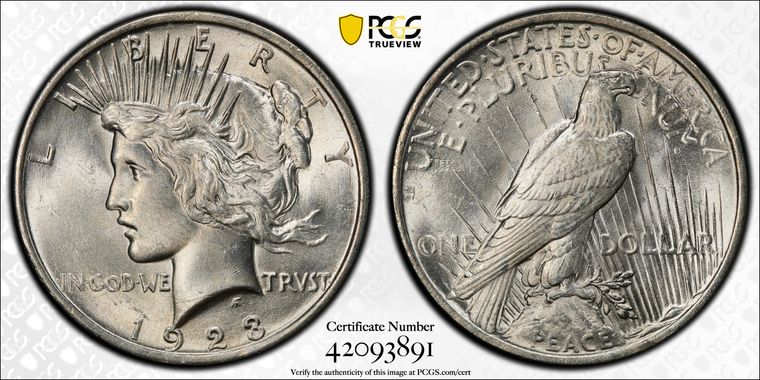 Cert 42093891 - Coin Image