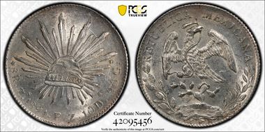 1891-Zs FZ 8 R Zs77 MS62