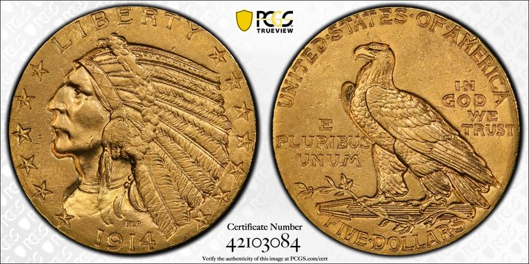 Cert 42103084 - Coin Image