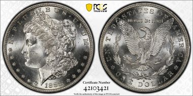 1888-S $1 MS65