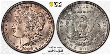 1900-O $1 MS64