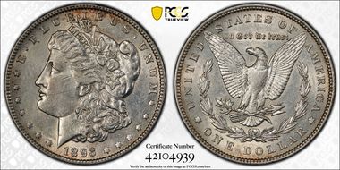 1893 $1 AU50