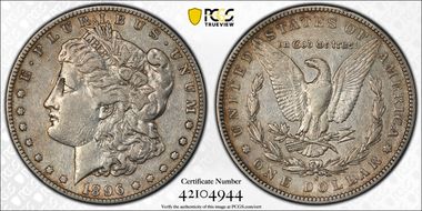 1896-S $1 VF35