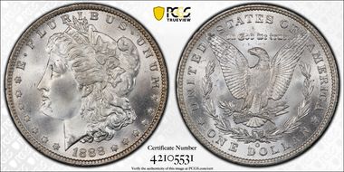 1888-O $1 MS66
