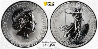 2002 £2 S-BF2 Britannia Ag MS66