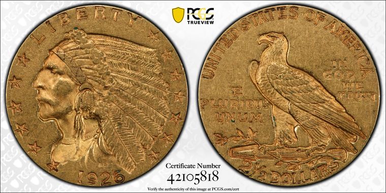 Cert 42105818 - Coin Image