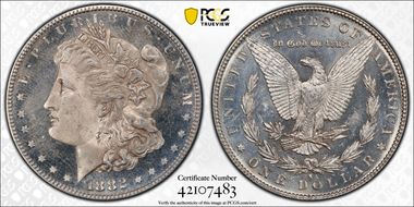 1882-S $1 MS63