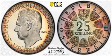 1965 25 Sch Vienna Tech HS PR66