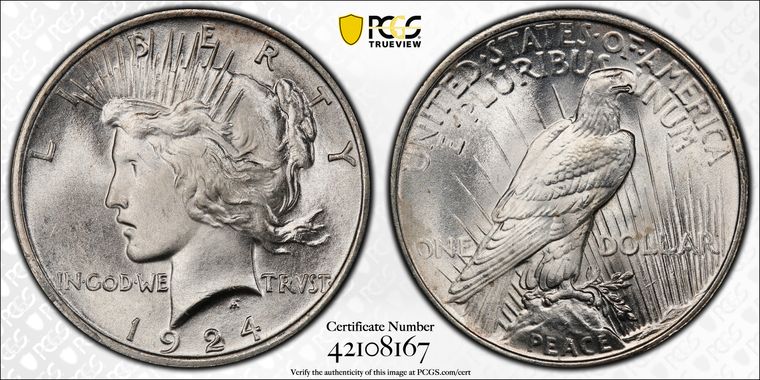 Cert 42108167 - Coin Image