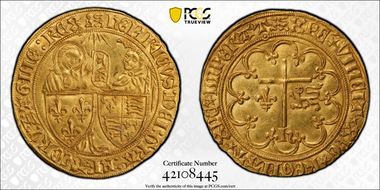 (1422-53) S.D'Or Dup-443A Rouen MS63