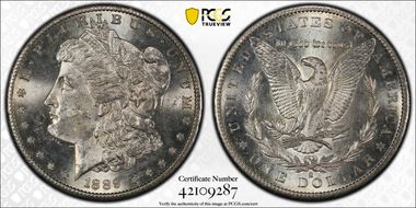 1889-S $1 MS63