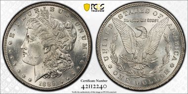 1889 $1 MS64
