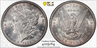 1894 $1 MS64