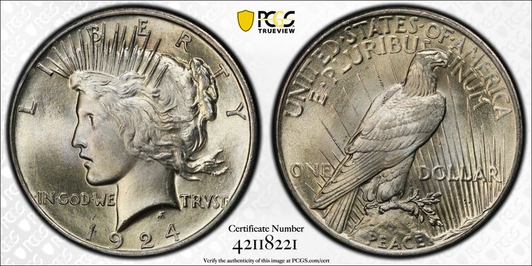 Cert 42118221 - Coin Image