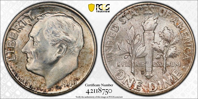 Cert 42118750 - Coin Image