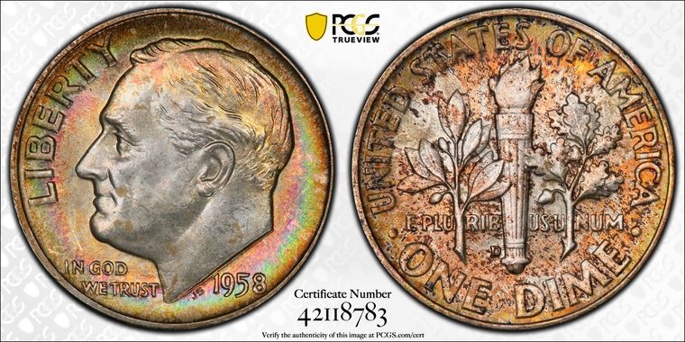 Cert 42118783 - Coin Image