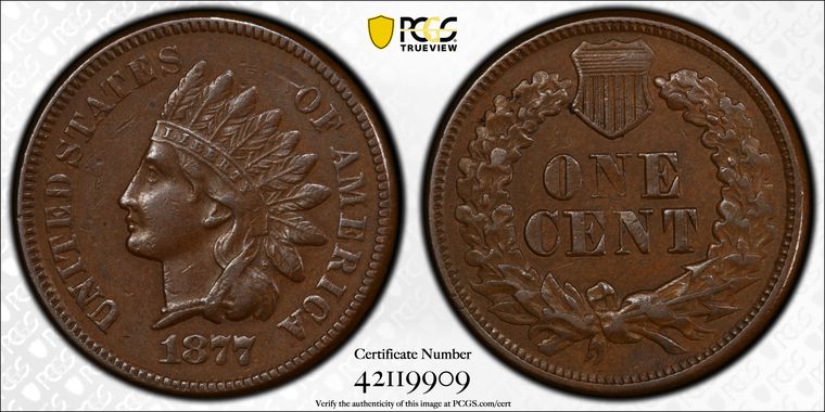 Cert 42119909 - Coin Image