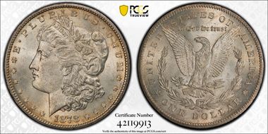1878-CC $1 MS62