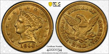 1846-C $2.50 MS61