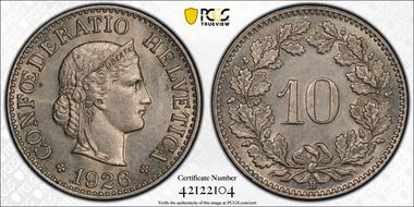 1926 B 10 Rap MS65
